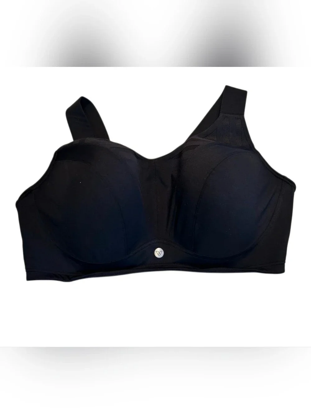 Livi Active Black Adjustable Strap Sz 40H  Molded Underwire Sports Bra WL212 - Picture 2 of 3